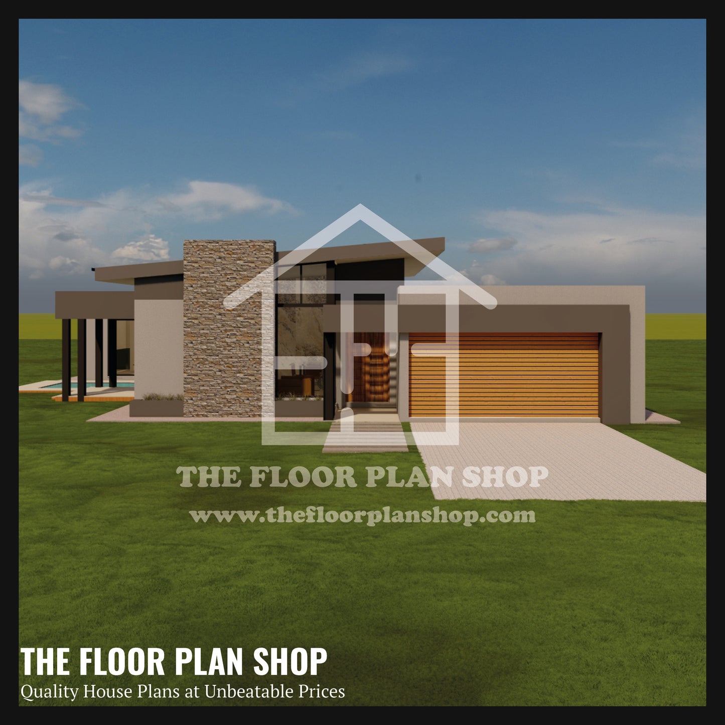 3-Bedroom Single-Storey Home with En-Suites, Staff Accommodation, Home Theatre & Pool