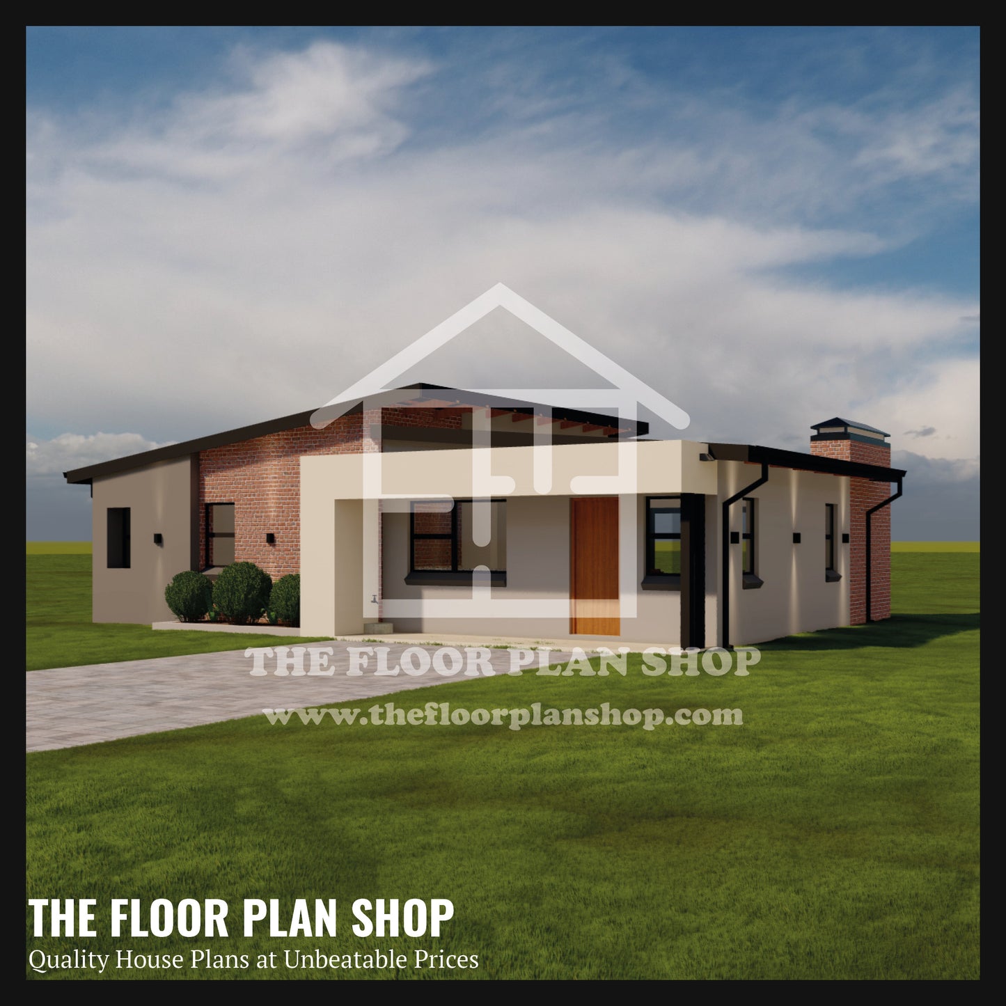 Affordable 2 Bedroom Floor Plan – Garden Nest