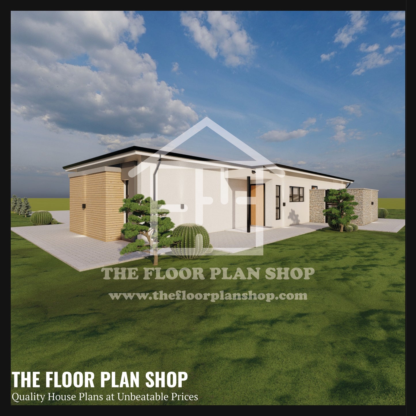 Modern 2-Bedroom Home with Double Garage & Open-Plan Living