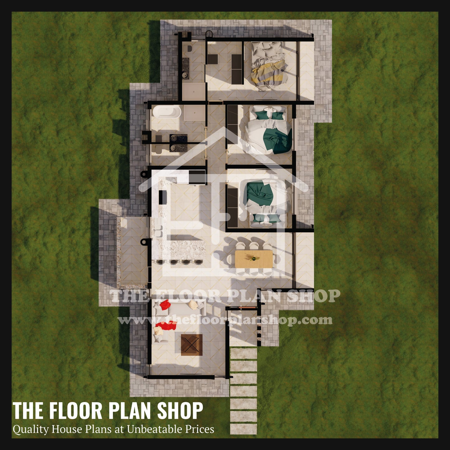 3 Bedroom House Plan – Harmony Living
