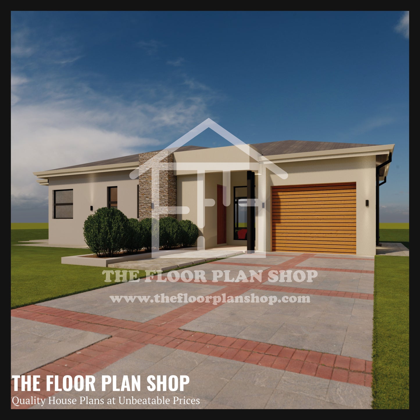 Modern 2 Bedroom House Plan – Horizon Duo