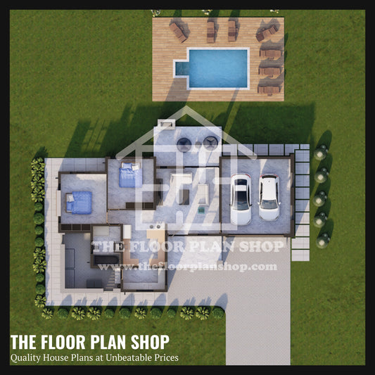 Modern 2-Bedroom Home with Double Garage & Entertainer’s Patio